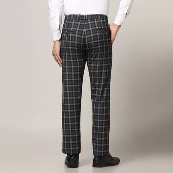 Black checkered trousers 2