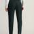 Green formal trousers