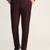 Wine colour formal trousers