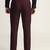 Wine colour formal trousers