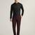 Wine colour formal trousers