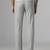 Relaxed fit light grey trousers