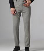 Relaxed fit grey trousers