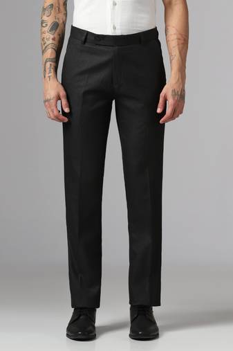 Relaxed fit regular trousers