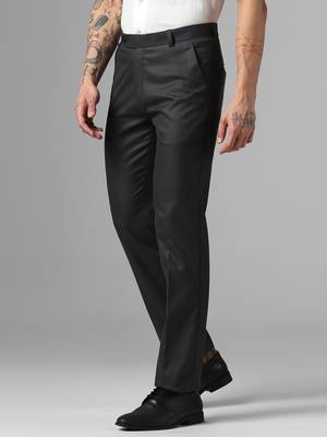 Mens relaxed fit regular trousers 2