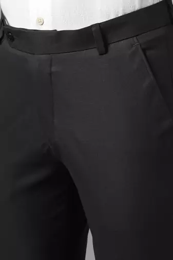 Mens relaxed fit regular trousers