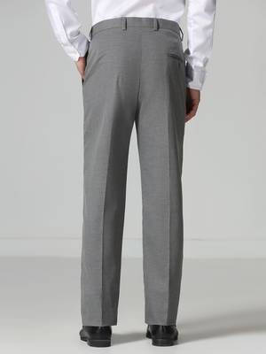 Grey micro checkered trousers 2
