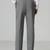 Grey micro checkered trousers