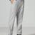Light grey checkered men trousers