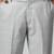 Light grey checkered men trousers