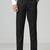Black stripes trousers