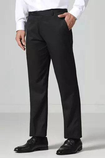 Black stripes trousers