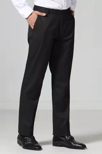 Black stripes trousers