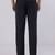Black linen trousers