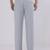Blue linen trousers