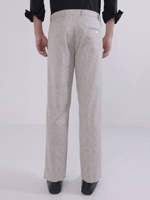 Regular fit linen trousers 2