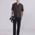Black wide leg trousers