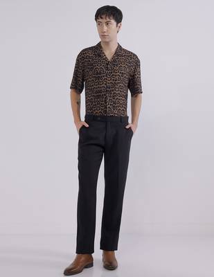 Black wide leg trousers 5