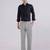 grey linen trousers