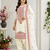 White Color Embroidery And Sequence Work Silk Blend Salwar Suit