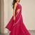 Trendy Pink Pre-Draped Sharara Saree with Sequence Embroidered Stitched Blouse.Perfect for Party, Wedding & Festive Wear
