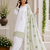 Light Green Color Embroidery And Sequence Work Silk Blend Salwar Suit