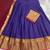 Royal Purple and Maroon Ethnic Silk Lehenga Set Featuring Traditional Gold Zari Detailing