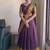 Elegant Wine Red Checkered Silk Lehenga Choli with Traditional Zari Work