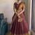 Classic Maroon Checkered Silk Lehenga Choli with Heavy Zari Border
