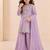 Designer party wear look kids top palazzo & dupatta set
