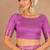 New Designer Banarasi Soft Silk Peach Color Woven Women's saree With Blouse Set