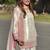 Lite pink heavy natural silk party wear embroidery suit set