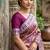 New Designer Banarasi Soft Silk Woven Saree With Blouse Set For Women's
