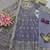 Designer lavender ethnic suit set with heavy embroidery and dupatta
