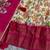 Pink & Cream cotton Silk  Lehenga Set with Perfect Multicolor Floral Print With Zari Weaving Border For Women's