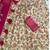 Pink & Cream cotton Silk  Lehenga Set with Perfect Multicolor Floral Print With Zari Weaving Border For Women's