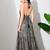 women's printed halter neck anarkali maxi dress , printed poly muslin