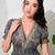 women's printed halter neck anarkali maxi dress , printed poly muslin