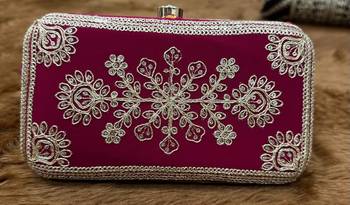 Pink real georgette wedding suits with matching purse full stitched sharara suits free size upto 44 3