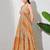Multicolor paisley printed georgette strappy v-neck flared maxi dress for women ,  printed poly muslin