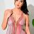 Multicolor paisley printed georgette strappy v-neck flared maxi dress for women ,  printed poly muslin
