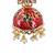 Traditional gold plated kundan meenakari jhumka earrings for women and girls