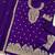 Purple chinon sharara salwar suit collection semi stitched