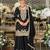 Black chinon sharara salwar suit collection semi stitched