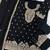 Black chinon sharara salwar suit collection semi stitched