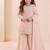Fox georgette embroidery cream readymade salwar suit