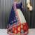 Cream colour Muslin Cotton Digital Print Lehenga Choli with Mirror Work Dupatta