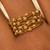 Gold plated multi layer metallic band ring