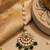 Multicolor beaded kundan circular maang tikka