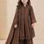 Roman silk embroidery coffee readymade salwar suit